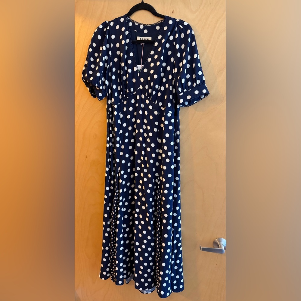 Boden Rosie Godet Tea Dress - new with tags! - Picture 2 of 7